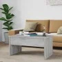 Mesa de centro madera de ingeniería gris Sonoma 80x50,5x41,5 cm de vidaXL, Mesas de centro - Ref: Foro24-819288, Precio: 76,3...
