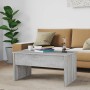 Mesa de centro madera de ingeniería gris Sonoma 80x50,5x41,5 cm de vidaXL, Mesas de centro - Ref: Foro24-819288, Precio: 79,0...