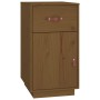 Armario de escritorio de madera de pino marrón miel 40x50x75 cm de vidaXL, Taquillas y armarios de almacenamiento - Ref: Foro...