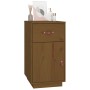 Armario de escritorio de madera de pino marrón miel 40x50x75 cm de vidaXL, Taquillas y armarios de almacenamiento - Ref: Foro...