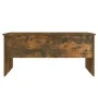 Mesa de centro contrachapado roble ahumado 102x50,5x46,5 cm de vidaXL, Mesas de centro - Ref: Foro24-819299, Precio: 78,23 €,...