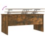 Mesa de centro contrachapado roble ahumado 102x50,5x46,5 cm de vidaXL, Mesas de centro - Ref: Foro24-819299, Precio: 79,01 €,...