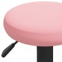 Taburetes de cocina 2 unidades terciopelo rosa en Taburetes de cocina | Comprar online en Foru.es
