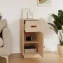 Aparador de madera maciza de pino 34x40x75 cm de vidaXL, Aparadores - Ref: Foro24-820122, Precio: 58,49 €, Descuento: %