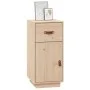 Aparador de madera maciza de pino 34x40x75 cm de vidaXL, Aparadores - Ref: Foro24-820122, Precio: 58,49 €, Descuento: %