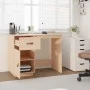 Escritorio de madera maciza de pino 95x50x75 cm de vidaXL, Escritorios - Ref: Foro24-820102, Precio: 94,68 €, Descuento: %