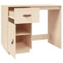 Escritorio de madera maciza de pino 95x50x75 cm de vidaXL, Escritorios - Ref: Foro24-820102, Precio: 95,70 €, Descuento: %