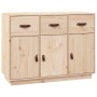 Aparador madera maciza de pino 100x40x75 cm de vidaXL, Aparadores - Ref: Foro24-820147, Precio: 138,09 €, Descuento: %