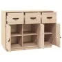 Aparador madera maciza de pino 100x40x75 cm de vidaXL, Aparadores - Ref: Foro24-820147, Precio: 132,39 €, Descuento: %