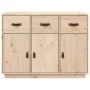 Aparador madera maciza de pino 100x40x75 cm de vidaXL, Aparadores - Ref: Foro24-820147, Precio: 132,39 €, Descuento: %