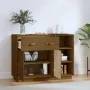 Aparador de madera maciza de pino marrón miel 98,5x40x75 cm de vidaXL, Aparadores - Ref: Foro24-820140, Precio: 148,91 €, Des...