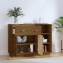 Aparador de madera maciza de pino marrón miel 98,5x40x75 cm de vidaXL, Aparadores - Ref: Foro24-820140, Precio: 150,90 €, Des...