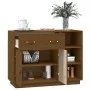 Honey brown solid pine wood sideboard 98.5x40x75 cm by vidaXL, Sideboards - Ref: Foro24-820140, Price: 148,91 €, Discount: %
