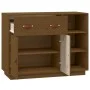 Aparador de madera maciza de pino marrón miel 98,5x40x75 cm de vidaXL, Aparadores - Ref: Foro24-820140, Precio: 148,91 €, Des...