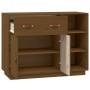 Aparador de madera maciza de pino marrón miel 98,5x40x75 cm de vidaXL, Aparadores - Ref: Foro24-820140, Precio: 150,90 €, Des...