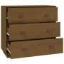 Honigbraunes Sideboard aus massiver Kiefer 80x40x75 cm von vidaXL, Sideboards - Ref: Foro24-820110, Preis: 94,33 €, Rabatt: %