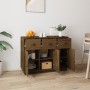 Aparador de madera maciza de pino marrón miel 100x40x75 cm de vidaXL, Aparadores - Ref: Foro24-820150, Precio: 173,78 €, Desc...