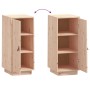Aparador de madera maciza de pino 34x40x75 cm de vidaXL, Aparadores - Ref: Foro24-820112, Precio: 73,52 €, Descuento: %