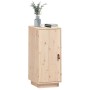 Aparador de madera maciza de pino 34x40x75 cm de vidaXL, Aparadores - Ref: Foro24-820112, Precio: 73,52 €, Descuento: %
