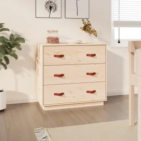 Aparador madera maciza de pino 80x40x75 cm de vidaXL, Aparadores - Ref: Foro24-820107, Precio: 109,37 €, Descuento: %