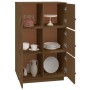 Aparador de madera maciza de pino marrón miel 67x40x108,5 cm de vidaXL, Aparadores - Ref: Foro24-820175, Precio: 118,75 €, De...