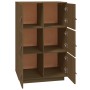 Aparador de madera maciza de pino marrón miel 67x40x108,5 cm de vidaXL, Aparadores - Ref: Foro24-820175, Precio: 118,75 €, De...