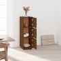 Aparador alto madera maciza de pino marrón miel 34x40x108,5 cm de vidaXL, Aparadores - Ref: Foro24-820170, Precio: 95,63 €, D...