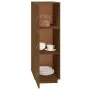 Aparador alto madera maciza de pino marrón miel 34x40x108,5 cm de vidaXL, Aparadores - Ref: Foro24-820170, Precio: 94,42 €, D...