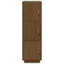 Aparador alto madera maciza de pino marrón miel 34x40x108,5 cm de vidaXL, Aparadores - Ref: Foro24-820170, Precio: 95,63 €, D...