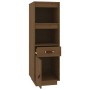 Aparador alto madera maciza de pino marrón miel 34x40x108,5 cm de vidaXL, Aparadores - Ref: Foro24-820155, Precio: 65,62 €, D...