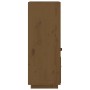 Aparador alto madera maciza de pino marrón miel 34x40x108,5 cm de vidaXL, Aparadores - Ref: Foro24-820155, Precio: 65,62 €, D...