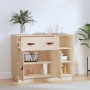 Aparador de madera maciza de pino 98,5x40x75 cm de vidaXL, Aparadores - Ref: Foro24-820137, Precio: 125,91 €, Descuento: %