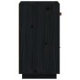 Aparador de madera maciza de pino negro 34x40x75 cm de vidaXL, Aparadores - Ref: Foro24-820126, Precio: 78,70 €, Descuento: %