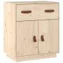 Aparador de madera maciza de pino 65,5x40x75 cm de vidaXL, Aparadores - Ref: Foro24-820127, Precio: 82,76 €, Descuento: %