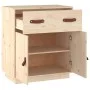 Aparador de madera maciza de pino 65,5x40x75 cm de vidaXL, Aparadores - Ref: Foro24-820127, Precio: 82,76 €, Descuento: %