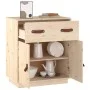 Aparador de madera maciza de pino 65,5x40x75 cm de vidaXL, Aparadores - Ref: Foro24-820127, Precio: 82,76 €, Descuento: %