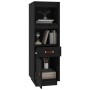 Aparador alto de madera maciza de pino negro 34x40x108,5 cm de vidaXL, Aparadores - Ref: Foro24-820156, Precio: 96,27 €, Desc...