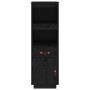 Aparador alto de madera maciza de pino negro 34x40x108,5 cm de vidaXL, Aparadores - Ref: Foro24-820156, Precio: 96,27 €, Desc...