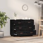 Aparador madera maciza de pino negro 100x40x75 cm de vidaXL, Aparadores - Ref: Foro24-820146, Precio: 192,97 €, Descuento: %