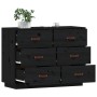 Aparador madera maciza de pino negro 100x40x75 cm de vidaXL, Aparadores - Ref: Foro24-820146, Precio: 192,97 €, Descuento: %