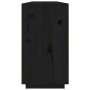 Aparador madera maciza de pino negro 100x40x75 cm de vidaXL, Aparadores - Ref: Foro24-820146, Precio: 192,97 €, Descuento: %