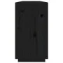 Aparador madera maciza de pino negro 100x40x75 cm de vidaXL, Aparadores - Ref: Foro24-820146, Precio: 190,50 €, Descuento: %