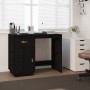 Escritorio de madera maciza de pino negro 95x50x75 cm de vidaXL, Escritorios - Ref: Foro24-820106, Precio: 142,83 €, Descuent...