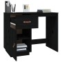 Escritorio de madera maciza de pino negro 95x50x75 cm de vidaXL, Escritorios - Ref: Foro24-820106, Precio: 142,83 €, Descuent...