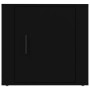 Mesita de noche color negro 50x39x47 cm de vidaXL, Taquillas y armarios de almacenamiento - Ref: Foro24-816690, Precio: 36,03...