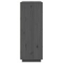 Aparador de madera maciza de pino gris 67x40x108,5 cm de vidaXL, Aparadores - Ref: Foro24-820174, Precio: 152,68 €, Descuento: %