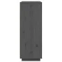 Aparador de madera maciza de pino gris 67x40x108,5 cm de vidaXL, Aparadores - Ref: Foro24-820174, Precio: 150,71 €, Descuento: %