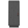 Aparador de madera maciza de pino gris 34x40x75 cm de vidaXL, Aparadores - Ref: Foro24-820114, Precio: 73,56 €, Descuento: %