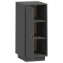 Aparador de madera maciza de pino gris 34x40x75 cm de vidaXL, Aparadores - Ref: Foro24-820114, Precio: 72,64 €, Descuento: %