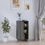 Aparador de madera maciza de pino gris 34x40x75 cm de vidaXL, Aparadores - Ref: Foro24-820114, Precio: 73,56 €, Descuento: %